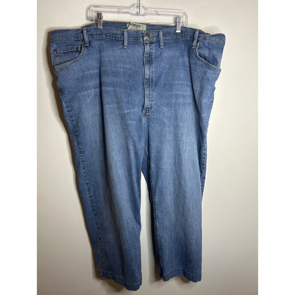Wrangler Blue Jeans Mens 52x30 (fits 50x24)